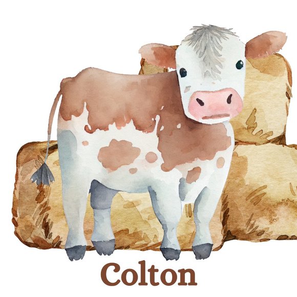 Personalized Nursery Name Decor Wall Art for Nursery or Children's Rooms, 8 x10 - Picture 9 of 12